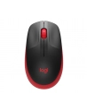 logitech Mysz bezprzewodowa M190  Red     910-005908 - nr 79