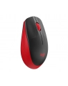 logitech Mysz bezprzewodowa M190  Red     910-005908 - nr 80