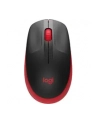 logitech Mysz bezprzewodowa M190  Red     910-005908 - nr 92