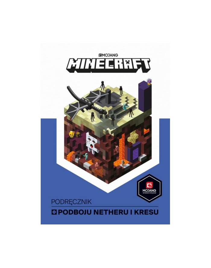 harpercollins Książka Minecraft. Podręcznik podboju Netheru i Kresu główny