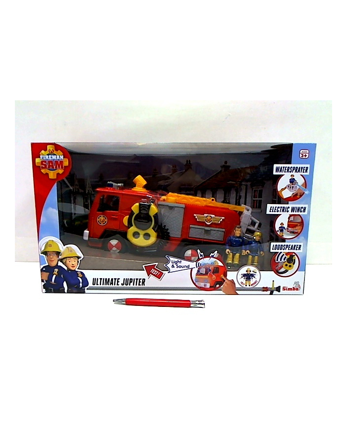 simba Strażak Sam Jupiter mega Deluxe z 2-figurkami główny