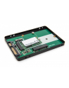 digitus Adapter na dysk SATA/HDD 2,5' M.2 /mSATA SATA 3,6 Gbit/s, zapis do 520 MB/s Aluminiowa - nr 64