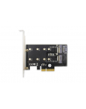digitus Karta rozszerzeń (Kontroler) M.2 NGFF/NVMe SSD PCIe 3.0 x4 SATA 80, 60, 42, 30 mm - nr 10