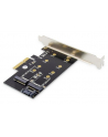 digitus Karta rozszerzeń (Kontroler) M.2 NGFF/NVMe SSD PCIe 3.0 x4 SATA 80, 60, 42, 30 mm - nr 27