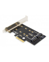 digitus Karta rozszerzeń (Kontroler) M.2 NGFF/NVMe SSD PCIe 3.0 x4 SATA 80, 60, 42, 30 mm - nr 29