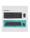 logitech Klawiatura z myszką MK295 Silent Wireless Combo Graphite 920-00980 - nr 75