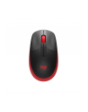 logitech Mysz bezprzewodowa M190  Red     910-005908 - nr 63