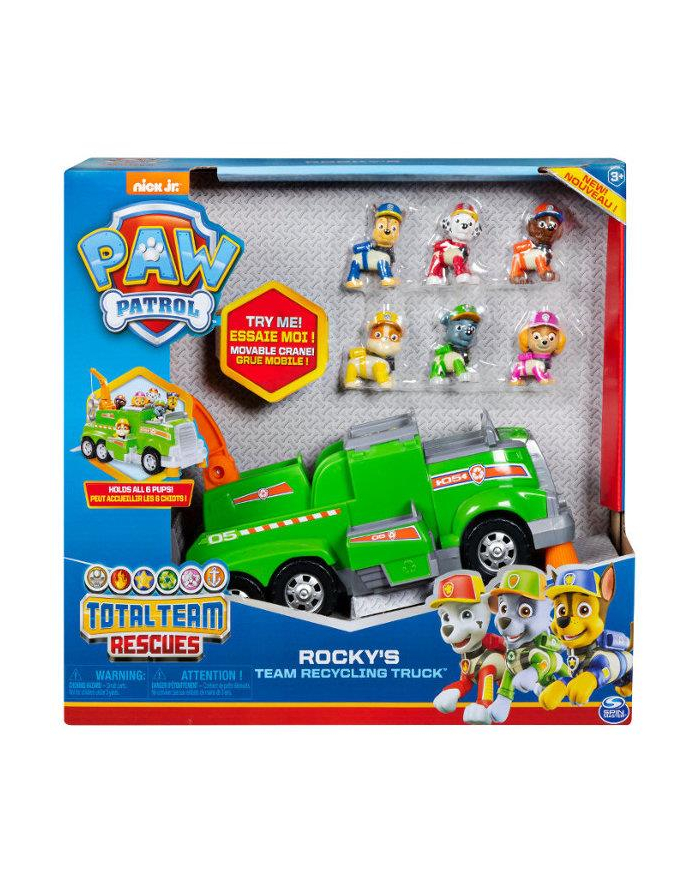 PAW PATROL / Psi Patrol Śmieciarka Rocky'ego Total Team Rescue 6052962 p2 Spin Master główny