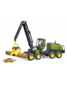 Harwester John Deere 1270G z kontenerem drzewa BRUDER - nr 4