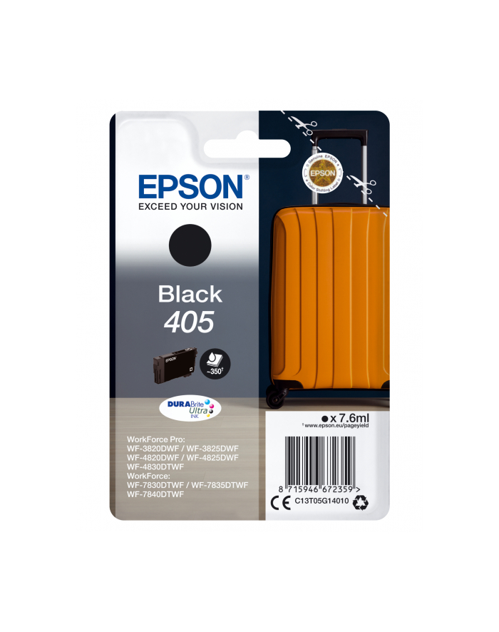 EPSON Singlepack Black 405 DURABrite Ultra Ink główny
