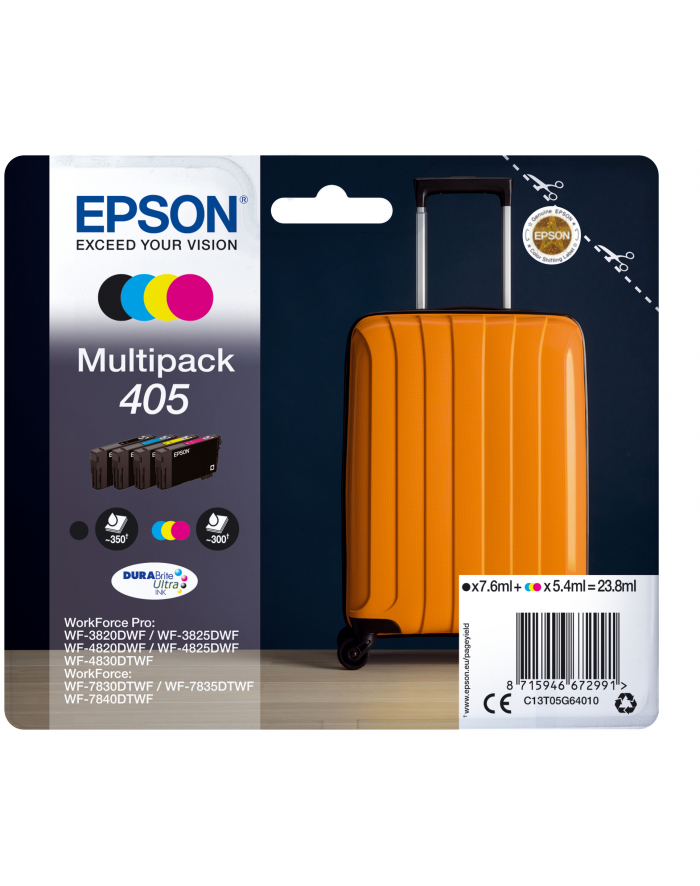 EPSON Multipack 4-colours 405 DURABrite Ultra Ink główny