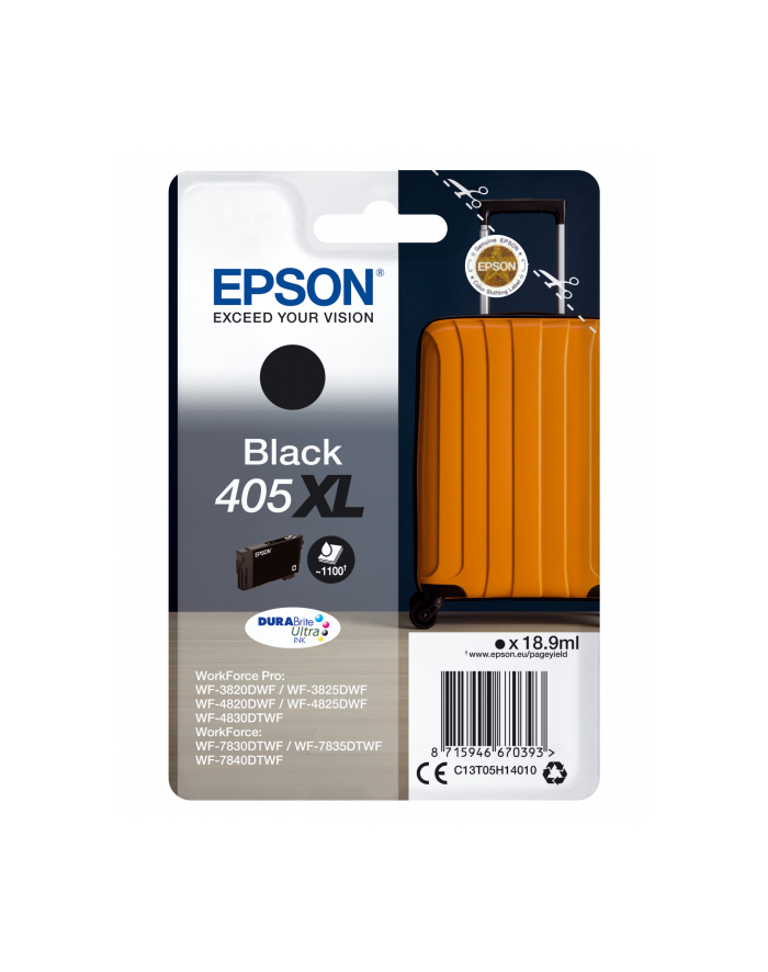EPSON Singlepack Black 405XL DURABrite Ultra Ink główny