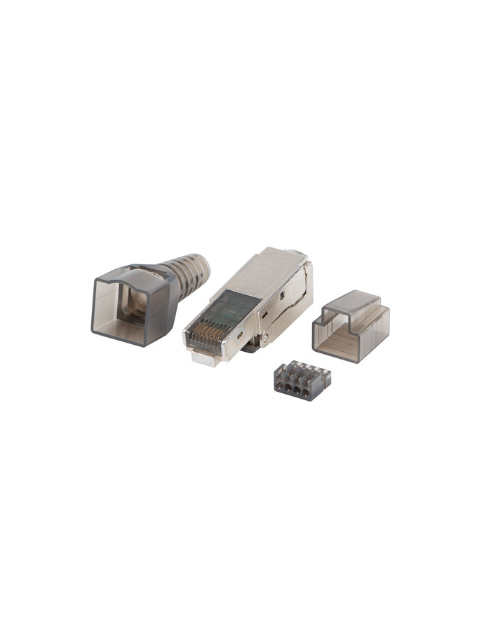 LANBERG RJ-45 FTP cat6A plug 8P8C tool-less główny