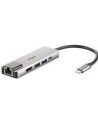 D-LINK USB-C 5-port USB 3.0 hub with HDMI and Ethernet and USB-C charging port - nr 29