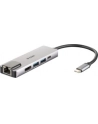 D-LINK USB-C 5-port USB 3.0 hub with HDMI and Ethernet and USB-C charging port - nr 6