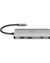 D-LINK USB-C 8-port USB 3.0 hub with HDMI and Ethernet and SD ' microSD card reader and USB-C charging port - nr 14