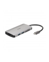 D-LINK USB-C 8-port USB 3.0 hub with HDMI and Ethernet and SD ' microSD card reader and USB-C charging port - nr 1