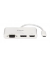 D-LINK USB-C 3-port video adapter with HDMI ' Displayport ' VGA - nr 42