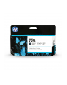 hp inc. HP 728 130-ml Matte Black DesignJet Ink Cartridge - nr 10