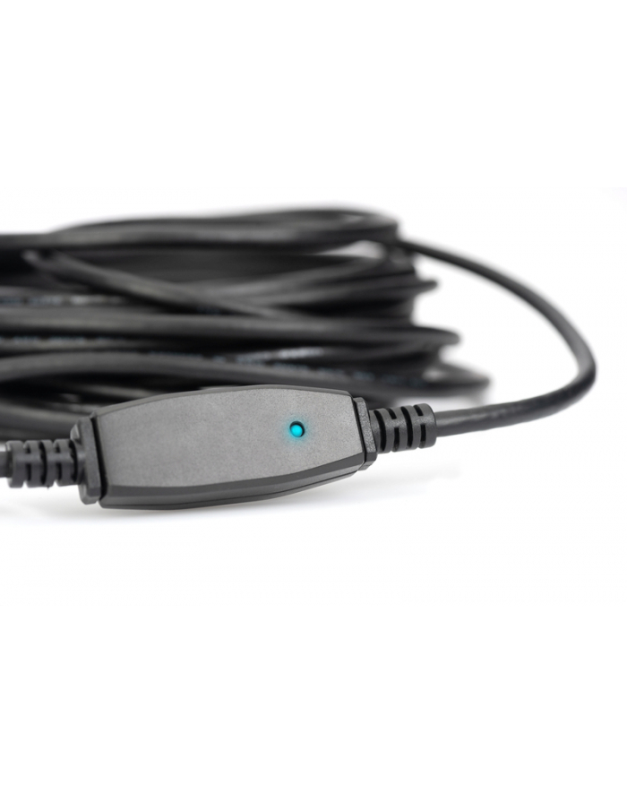 DIGITUS Extension Cable USB 3.0 SuperSpeed Type USB A/A M/F active black 15m główny