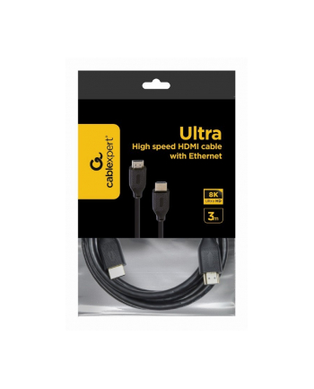 GEMBIRD Ultra High speed HDMI cable with Ethernet 8K select series 3m