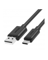 UNITEK Cable USB-A 2.0 - USB-C 1,5m C14067BK - nr 1