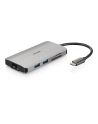 D-LINK USB-C 8-port USB 3.0 hub with HDMI and Ethernet and SD ' microSD card reader and USB-C charging port - nr 13
