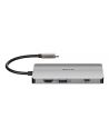 D-LINK USB-C 8-port USB 3.0 hub with HDMI and Ethernet and SD ' microSD card reader and USB-C charging port - nr 15