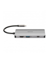 D-LINK USB-C 8-port USB 3.0 hub with HDMI and Ethernet and SD ' microSD card reader and USB-C charging port - nr 33