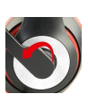 GEMBIRD MHS-03-BKRD Stereo headset with microphone black color with red ring - nr 9