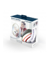GEMBIRD MHS-03-WTRD Stereo headset with microphone white color with red ring - nr 8