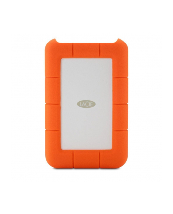 LACIE RUGGED 4TB USB-C USB3.0 Drop crush and rain-resistant for all-terrain use orange (P)