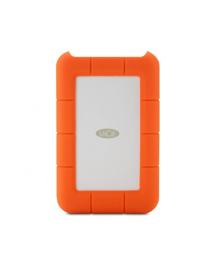 LACIE RUGGED 4TB USB-C USB3.0 Drop crush and rain-resistant for all-terrain use orange (P) główny