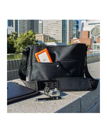 LACIE RUGGED 4TB USB-C USB3.0 Drop crush and rain-resistant for all-terrain use orange (P)