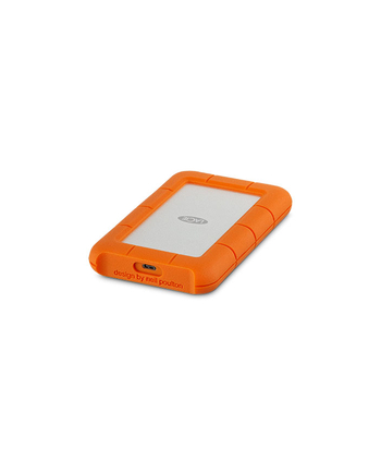 LACIE RUGGED 4TB USB-C USB3.0 Drop crush and rain-resistant for all-terrain use orange (P)
