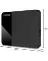 toshiba europe TOSHIBA Canvio Ready 1TB USB 3.0 2.5inch external HDD black - nr 42