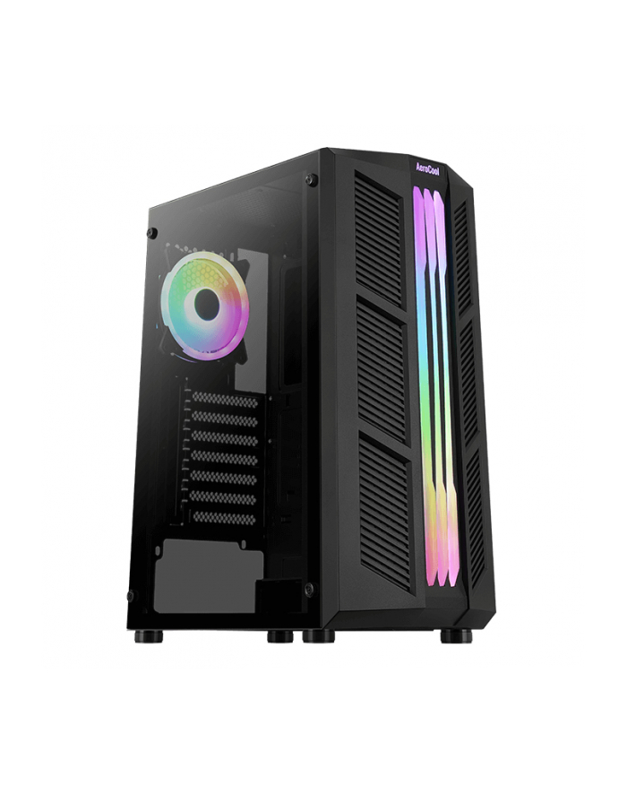 AEROCOOL PGS PRIME-G-BK-v2 ARGB Black Mid Tower PC case główny