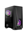 AEROCOOL PGS VISOR-G-BK-v1 ARGB Black Mid Tower PC case - nr 36