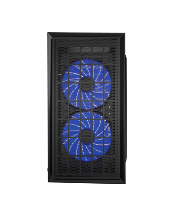 GEMBIRD CCC-FORNAX-950B Gaming design PC case 3 x 12 cm fans blue