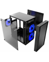 GEMBIRD CCC-FORNAX-960B Gaming design PC case 3 x 12 cm fans blue - nr 5