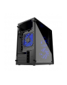 GEMBIRD CCC-FORNAX-960B Gaming design PC case 3 x 12 cm fans blue - nr 9