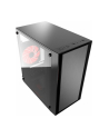 GEMBIRD CCC-FORNAX-960R Gaming design PC case 3 x 12 cm fans red - nr 3