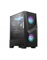 MSI MAG FORGE 100R Mid Tower PC case Black 2xARGB Front Fan 1xRear Fan - nr 16