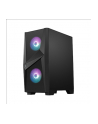 MSI MAG FORGE 100R Mid Tower PC case Black 2xARGB Front Fan 1xRear Fan - nr 20