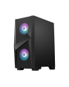MSI MAG FORGE 100R Mid Tower PC case Black 2xARGB Front Fan 1xRear Fan - nr 8