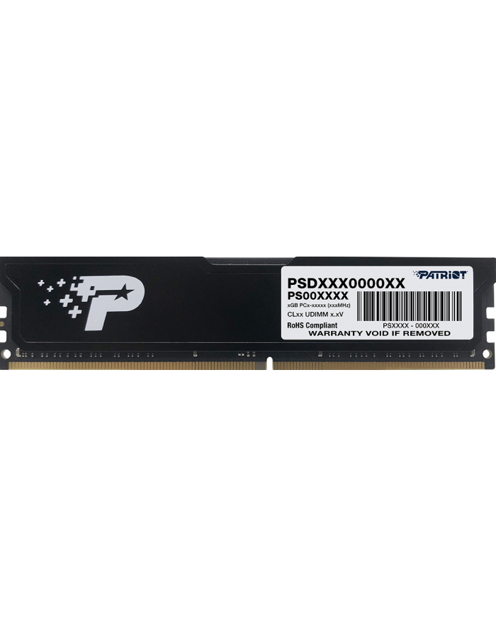 patriot memory PATRIOT Signature Series 8GB DDR4 1x8GB 3200MHz UDIMM Single główny