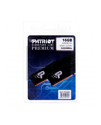 patriot memory PATRIOT SL Premium DDR4 16GB 2x8GB 3200MHz UDIMM KIT with HS