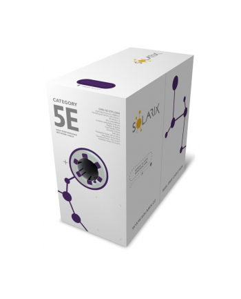 SOLARIX SXKD-5E-UTP-LSOH CA5E UTP LSOH Dca s1 d2 a1 500m box