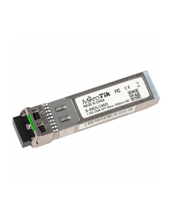 MIKROTIK SFP 1.25G module for 80km links with Dual LC-connector główny