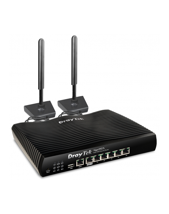 DRAYTEK Vigor 2927L Dual-WAN LTE/Wlan Router 802.11n/ac 2xGbE WAN 5xGbE LAN ports główny